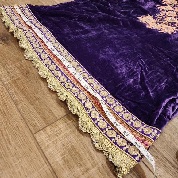 Indian punjabi suit with salwaar and dupatta - Picture 11 of 12